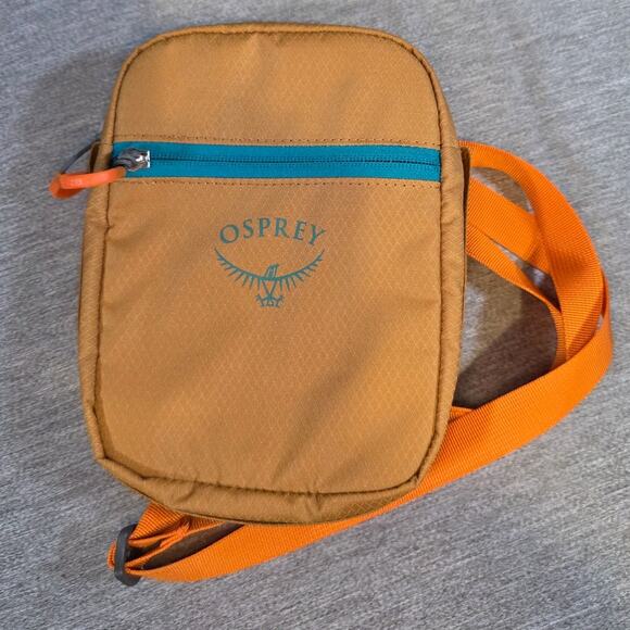 NWOT OSPREY Daylite Small Crossbody Bag Orange Blue Lightweight - Picture 1 of 4
